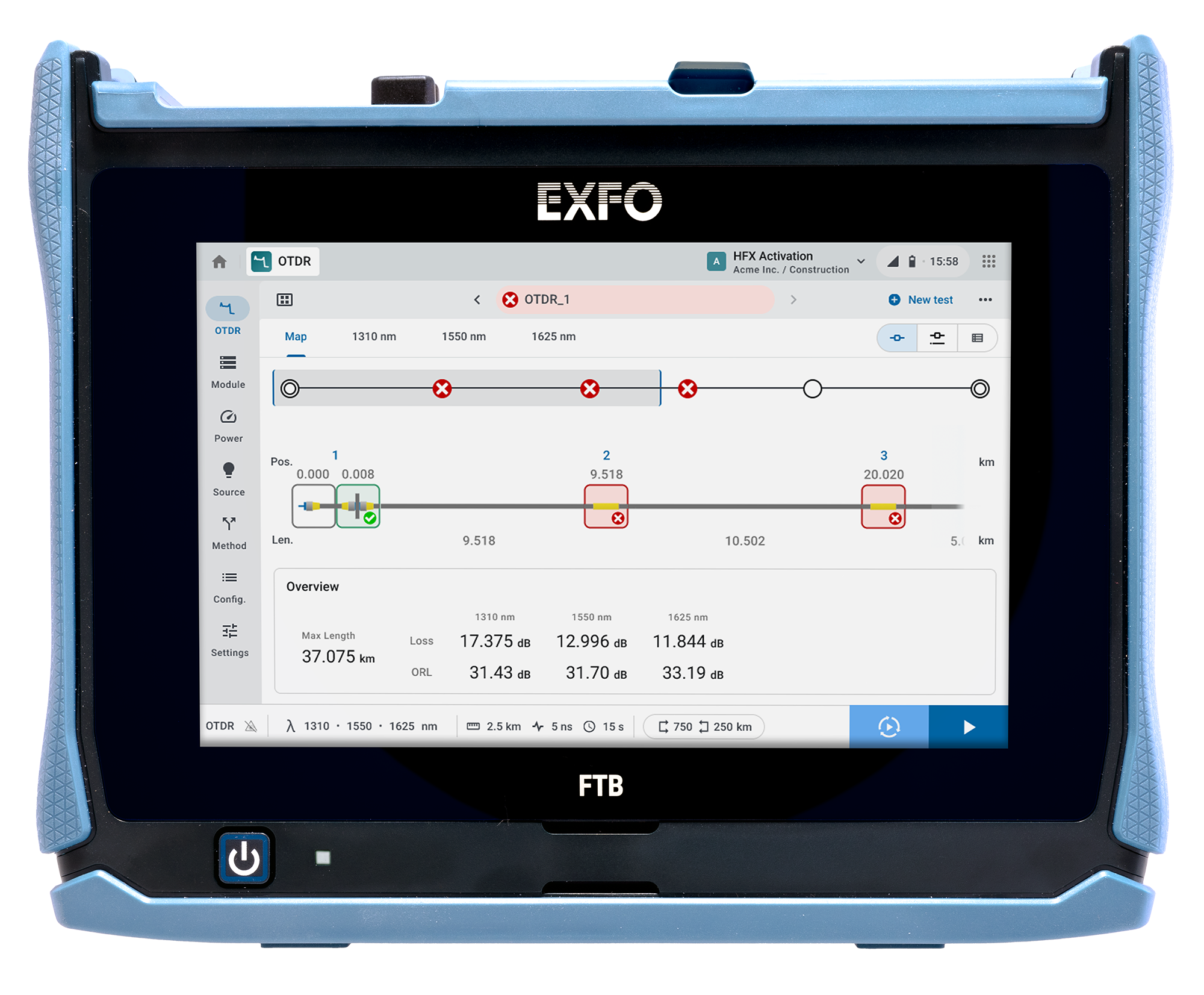 FTB Lite 730D OTDR | Optimized for FTTx/MDU Fiber Rollouts & Metro ...