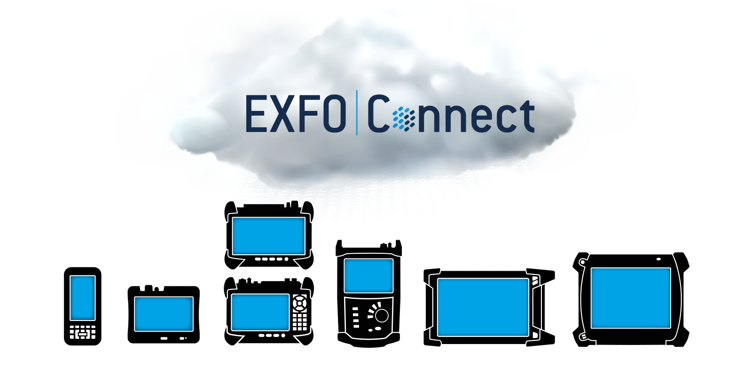 EXFO Connect - Cloud-based test management