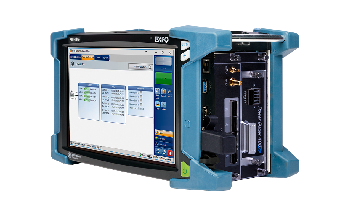 FTBx-88460 - 400G test solution for the field
