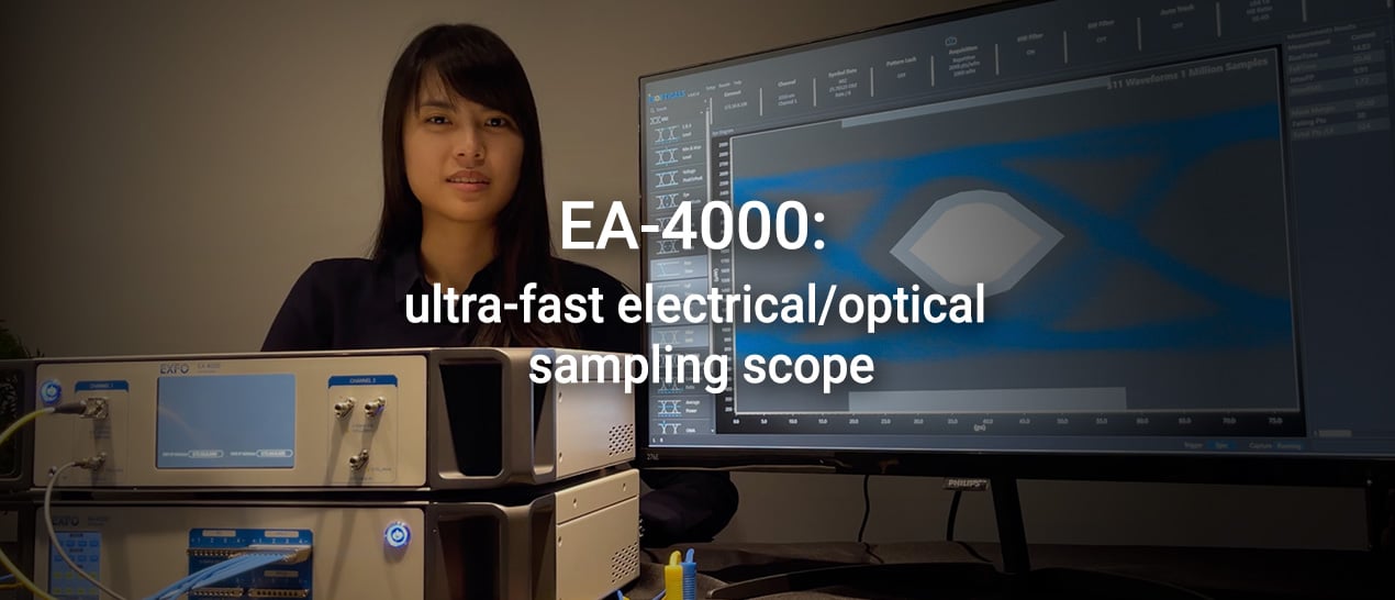 EA-4000: ultra-fast electrical/optical sampling scope