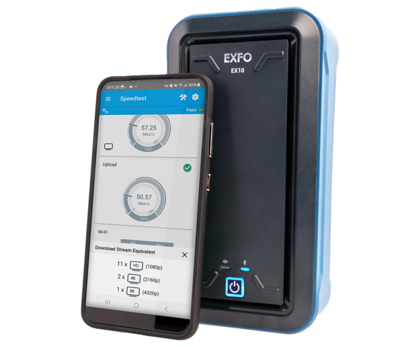 EX10 - Multigigabit residential & business services tester