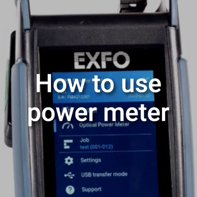 How to use Power Meter
