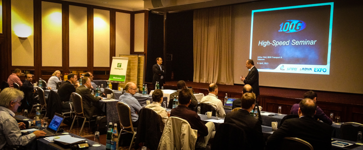 Wunderbar! 100G Seminars in Germany