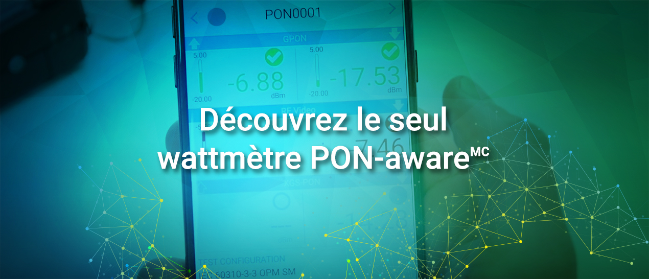 Découvrez le seul compteur d'énergie tenant compte des PON