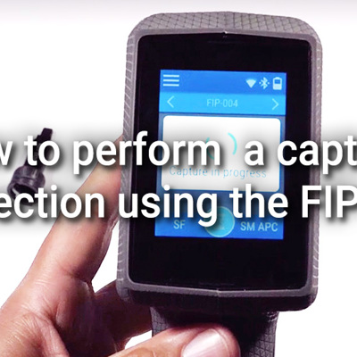 How to perform a capture inspection using the FIP-500