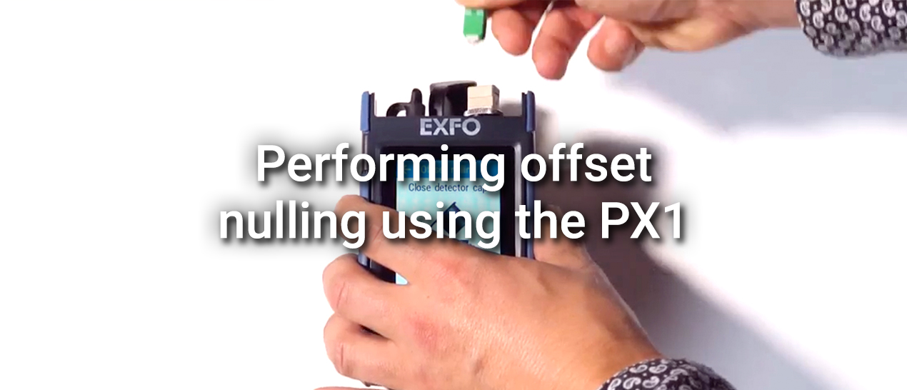 Performing offset nulling using the PX1