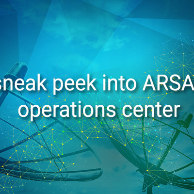 How does ARSAT monitor its national fiber optics network?