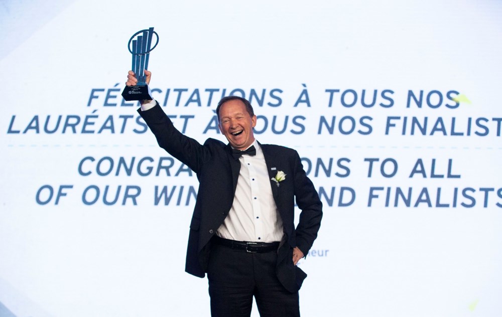 Germain Lamonde nommé Entrepreneur de l’année d’EY 2018 du Canada