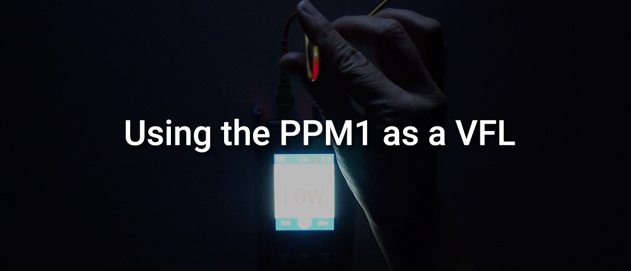 How to use the PPM1 as a VFL