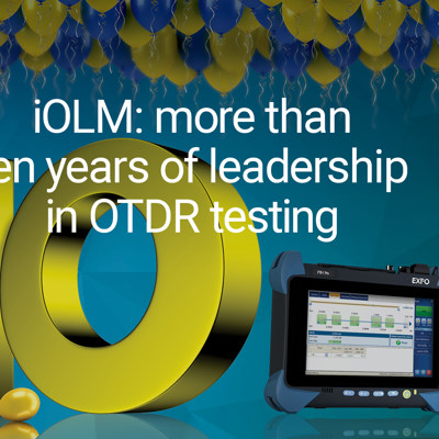 iOLM from EXFO: more than ten years of leadership in OTDR testing