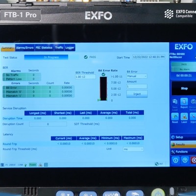 Test your network using the EXFO FTBx-88480
