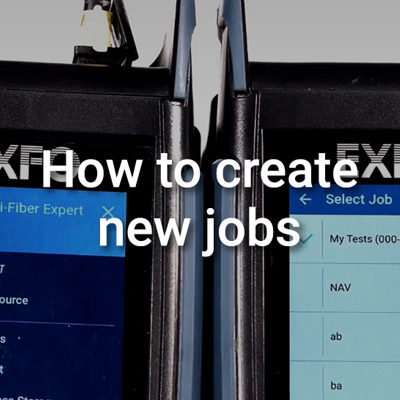 How to create new jobs