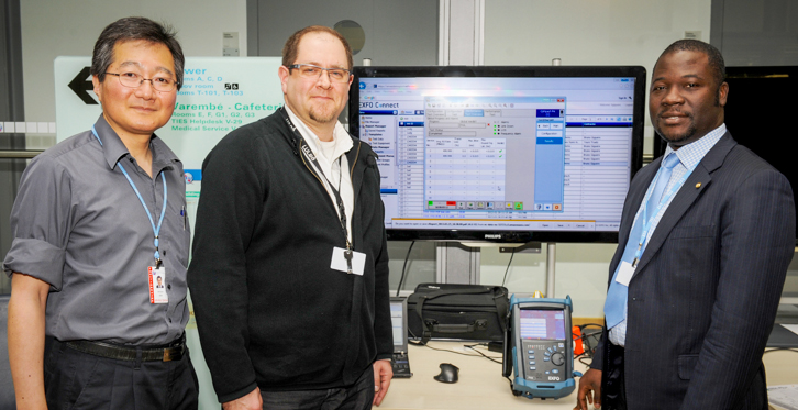 Raising standards: Demonstration at the ITU