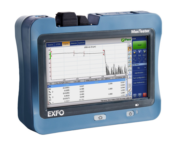 MaxTester 720B - access OTDR