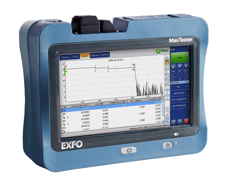 MaxTester 720B - access OTDR