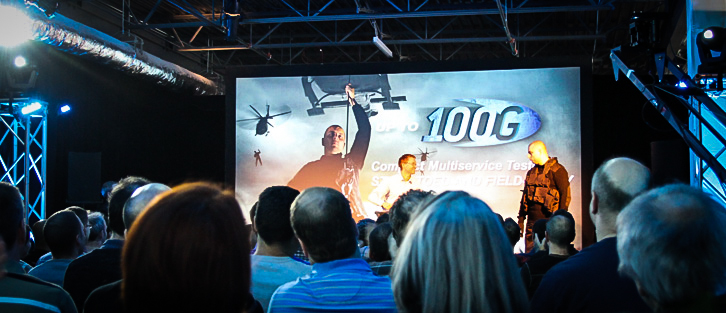 When 100G field deployment takes a 007 turn