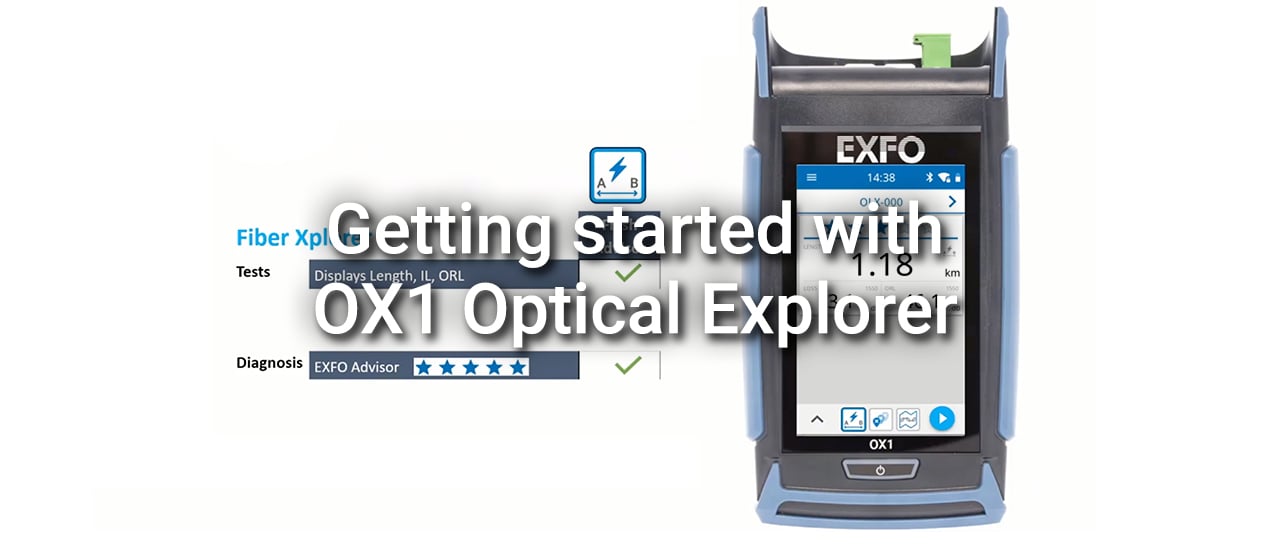 Getting started with Optical Explorer OX1