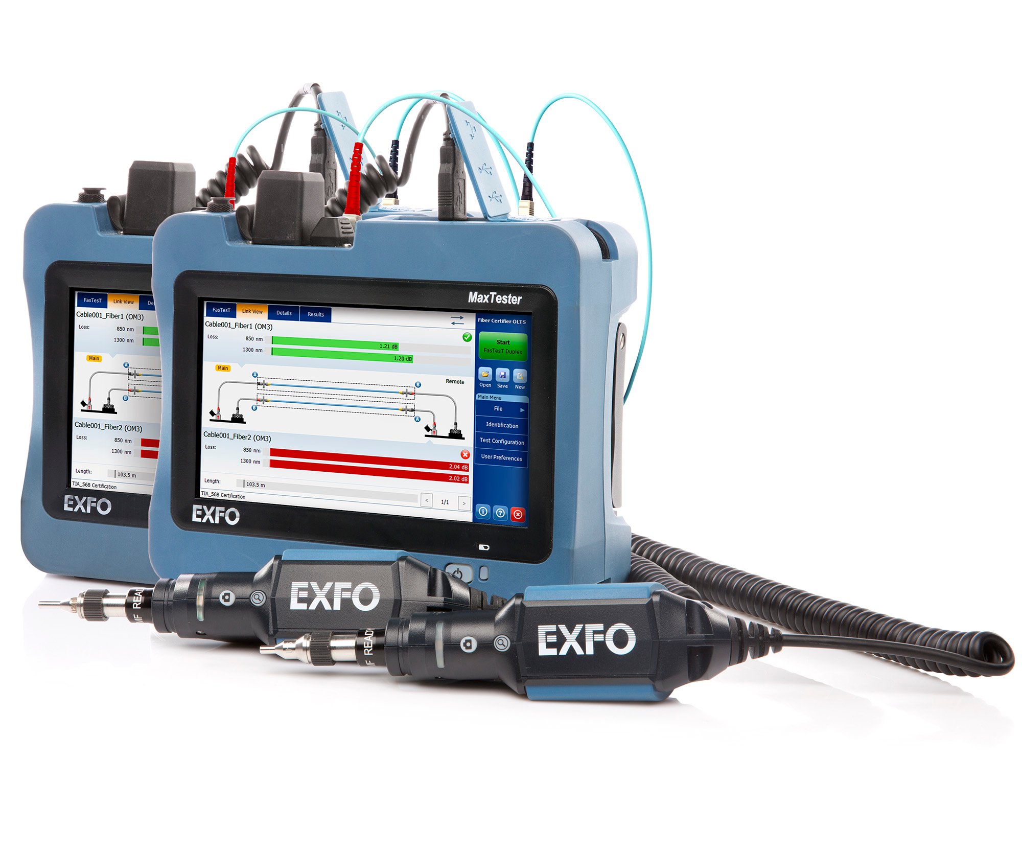 MaxTester 945 | Fiber Certification | Fiber Inspection | OLTS MaxTester 945 | Fiber Certification | Fiber Inspection | OLTS