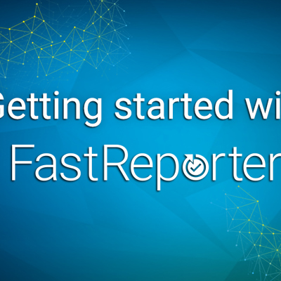 Getting started with FastReporter 3