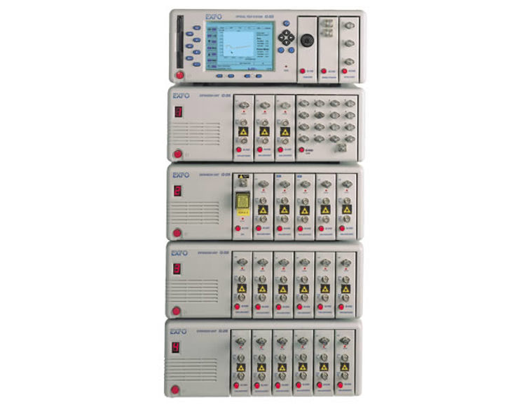 optical fiber amplifier test system