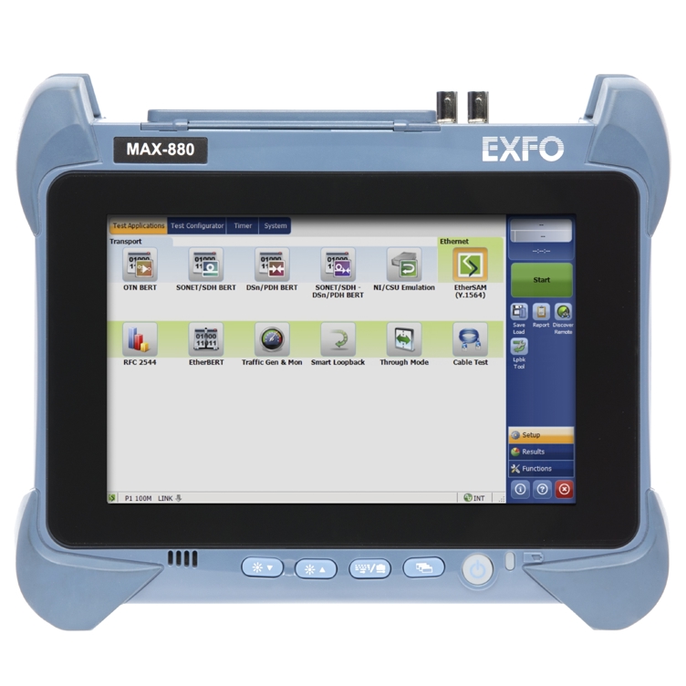 MAX-880 - Ethernet and transport testing up to 100G