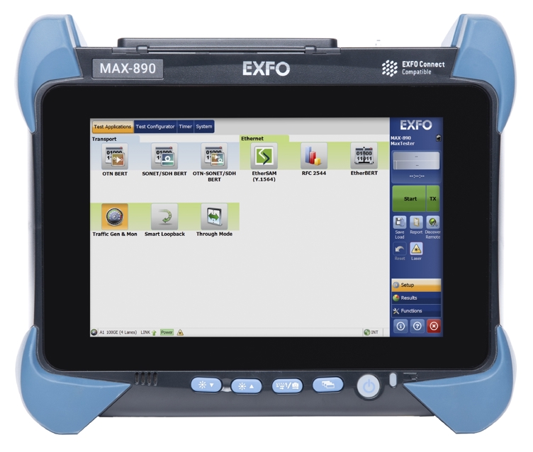 MAX-890 - Ethernet and transport testing up to 100G