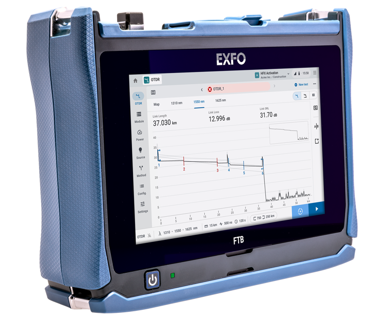 FTB Lite 750C - OTDR connecté métro/ longue distance