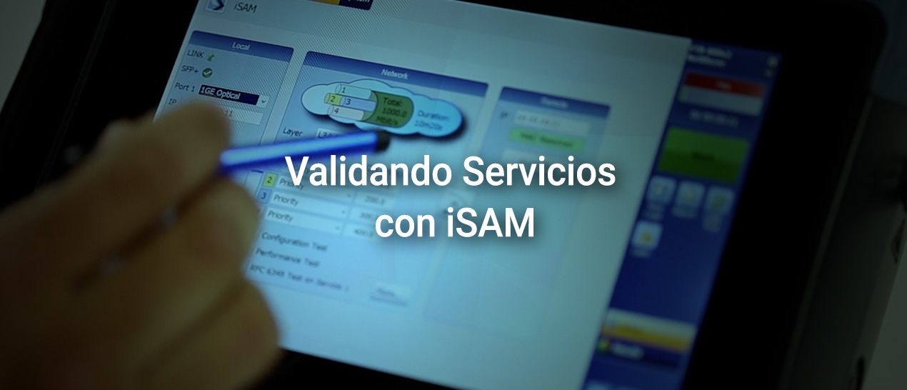 Validando Servicios con iSAM