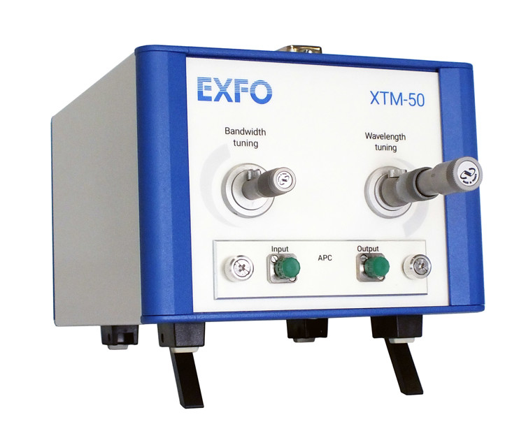 XTM-50 - filtro ajustable con ancho de banda ajustable