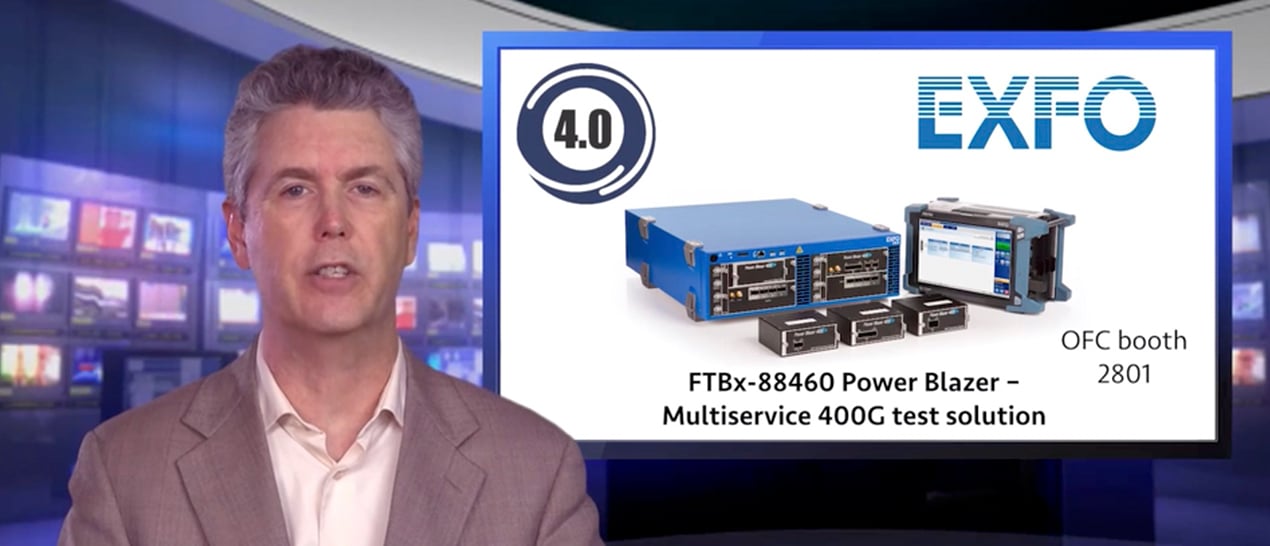EXFO FTBx-88460 Power Blazer – Multiservice 400G Test Solution