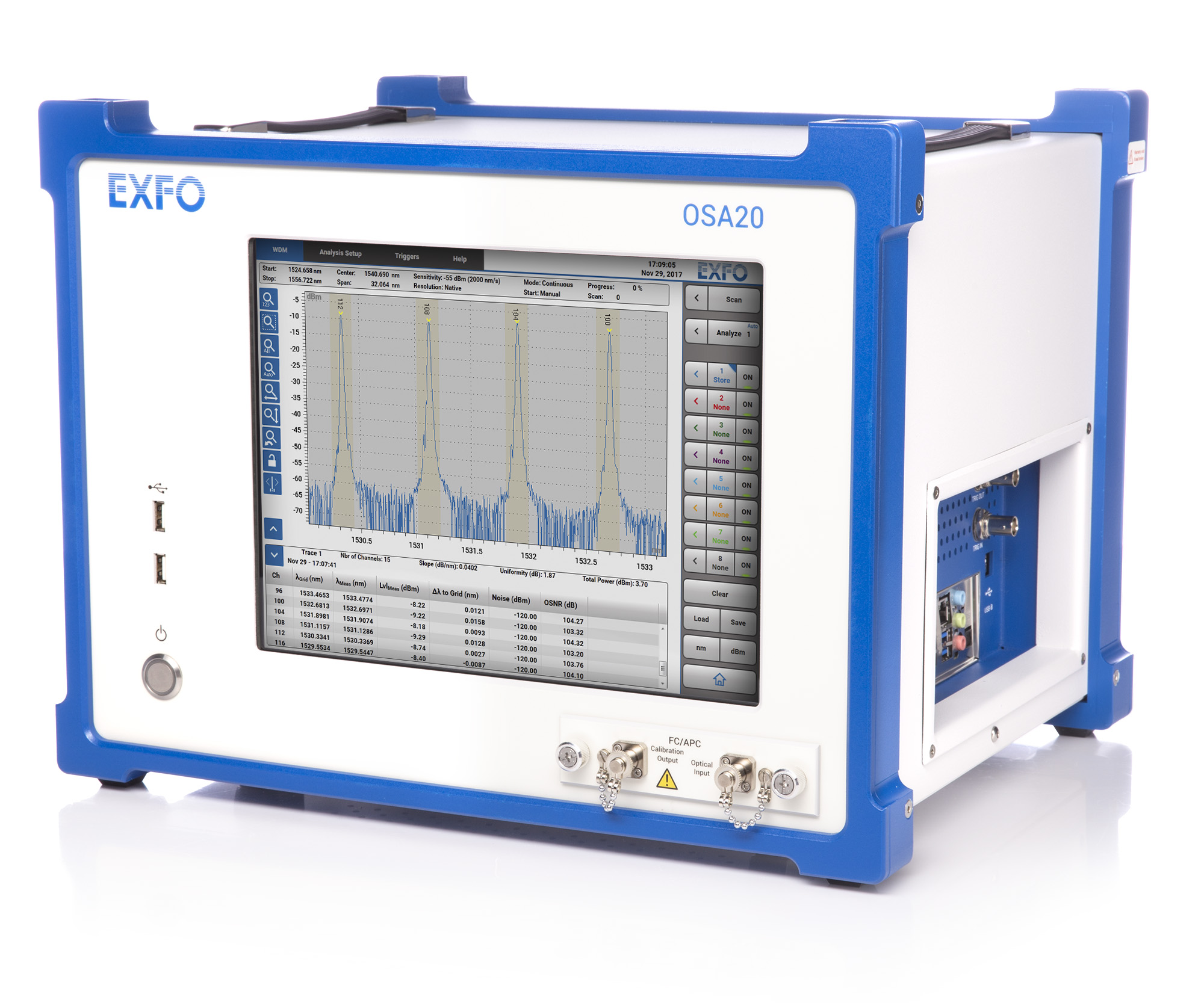 Optical spectrum analyzer OSA20 | Discontinued product | EXFO