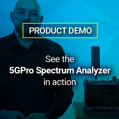 See the 5GPro Spectrum Analyzer in action! 