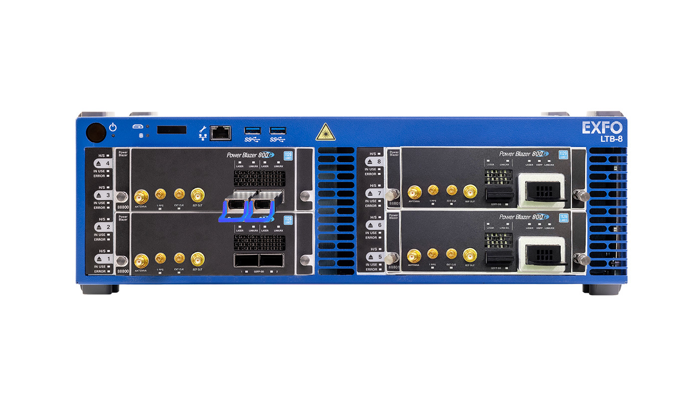 FTBx-88800 Series - 800G test solutions for the lab, including 800G ...